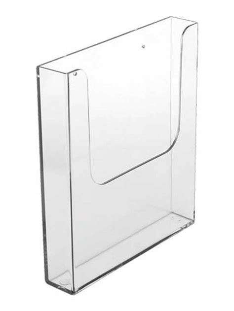 wall mounted brochure holders plastic.